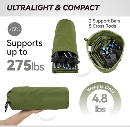 Ultralight Portable Backpacking Camping Cot