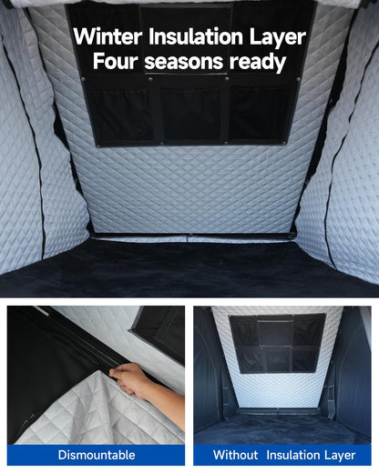 Clamshell Hardshell Rooftop Tent