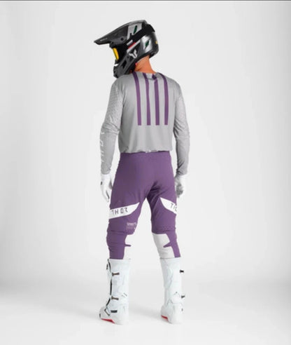 2026 Prime Motocross Gear Set – Purple/Grey