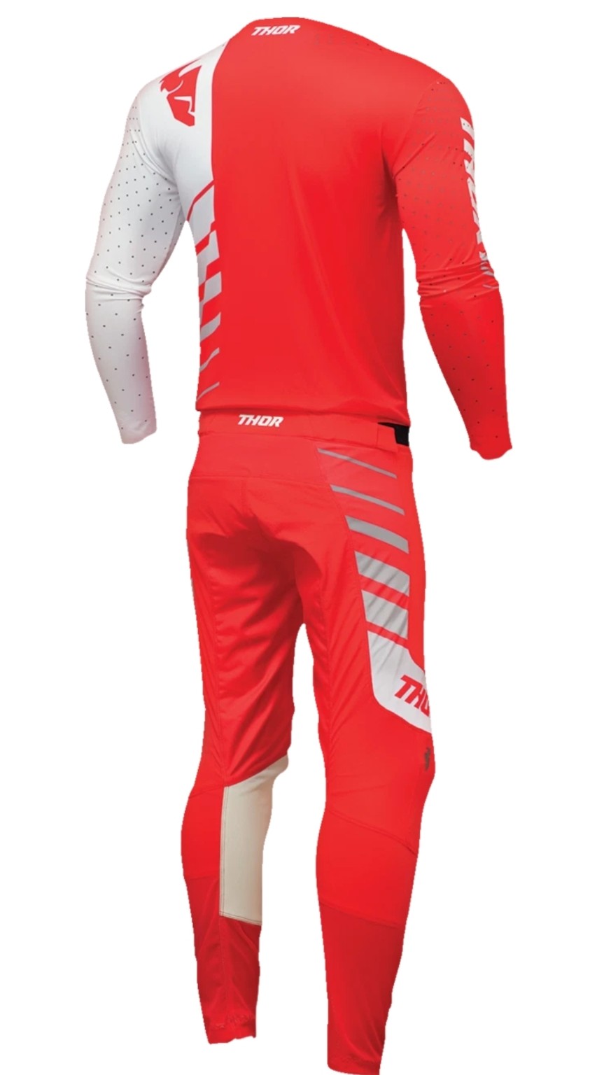 2026 THOR Motocross Gear Set – Red/White