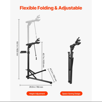 SucceBuy Heavy-Duty Foldable Bike Repair Stand | Mountain Biking, Home cycling,  Road Bike