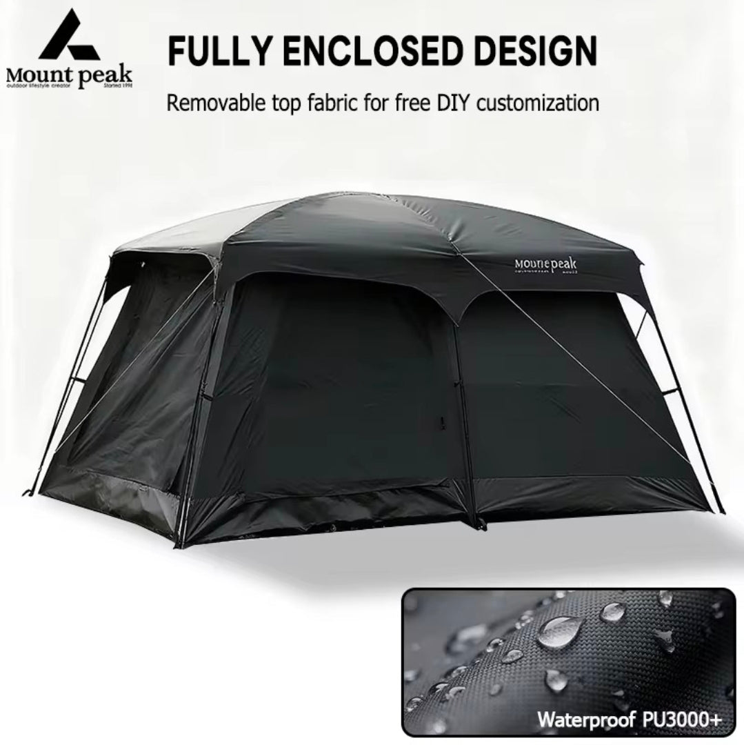 Mount Peak 5–8 Person Two-Bedroom Camping Tent