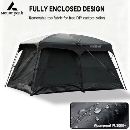 Mount Peak 5–8 Person Two-Bedroom Camping Tent