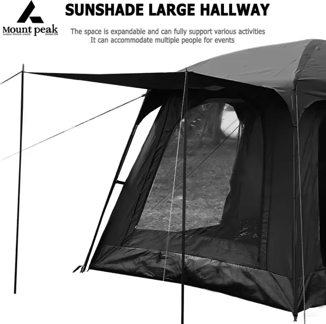 Mount Peak 5–8 Person Two-Bedroom Camping Tent