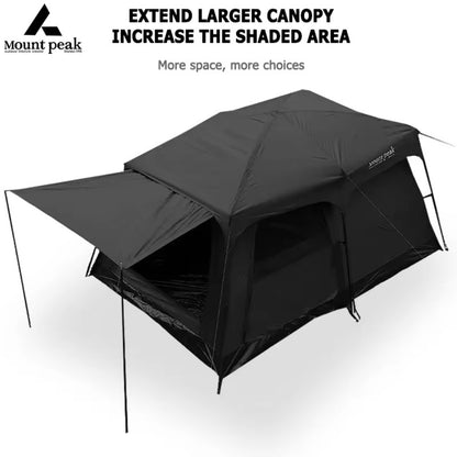 Mount Peak 5–8 Person Two-Bedroom Camping Tent